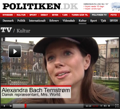Alexandra Bach Ternstrøm Politiken TV